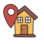 Local SEO: Haus mit Google Pin